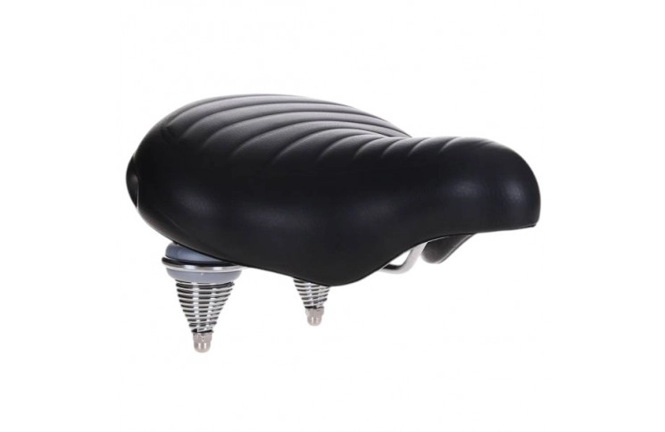 Selle Comfort saddle Wave black, without strap