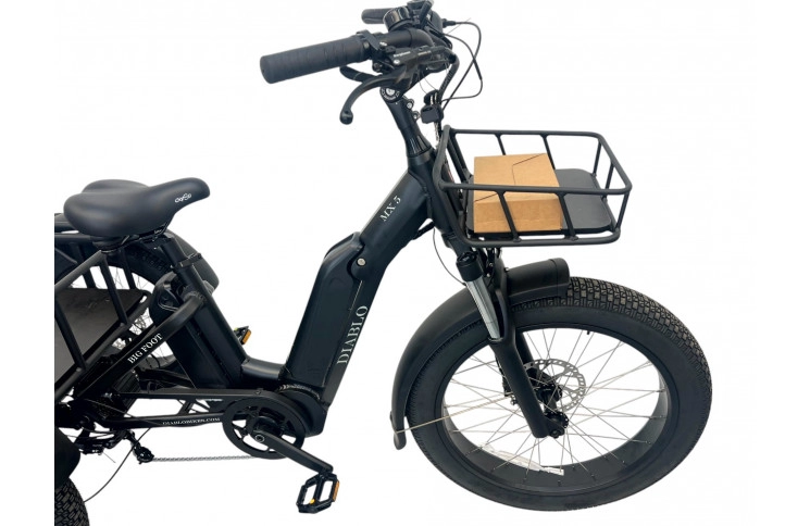 DIABLO E-BIKE, BIG FOOT, MATT-BLACK, 2x 1000692 ACCU 48V 10.4AH  499,2WH
