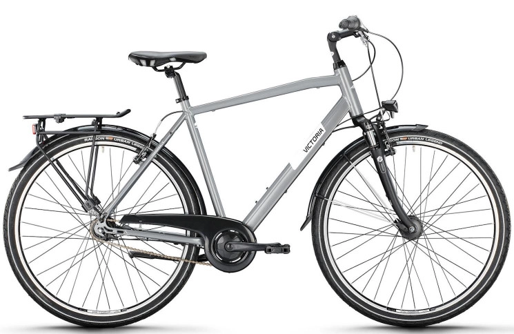 VICTORIA Trekkingfiets TREQANA 3 28"/56cm-L/8/asgrijs/02985521