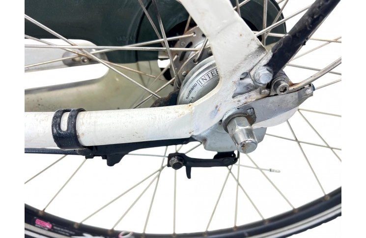 Damesfiets Sparta Marathon 28"/50cm/wit-groen