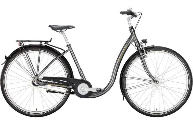 BRENNABOR City bike C-13 26"/44cm/3/dark grey - bronze/02506517