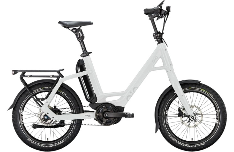 QiO Elektrische compactfiets EINS P-5 №1 20"/48cm/5/kristalwit/02652041