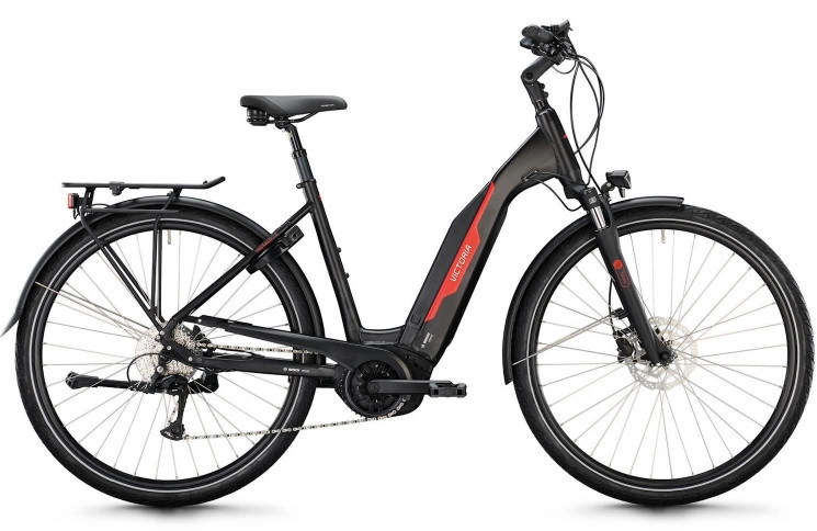 VICTORIA Elektrische trekkingfiets TRESALO 2 №1 26"/45cm-S/9/diepzwart mat/02920699