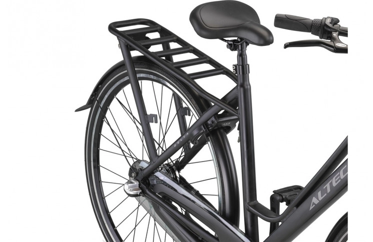 Damesfiets Altec Delta 28"/56 cm/Zwartmat/284631