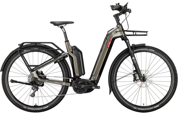VICTORIA Elektrische Urbanfiets "UTILYON 6" (#2) wave, 29"/56cm-L/anthracite grey/02921256
