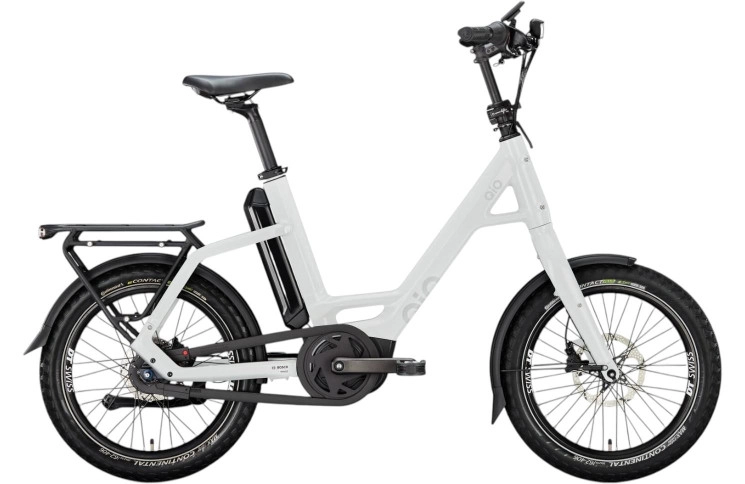QiO Elektrische compactfiets EINS AP-8 №1 20"/48cm/8/kristalwit/02652009