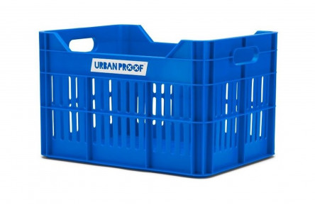 Gerecyclede Fietskrat Urban Proof Click 30 Liter - Koningsblauw
