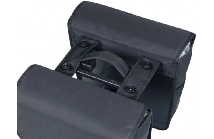 BASIL dubbele tas "Go - Double MIK 2.0" 32 L 15x29x34cm