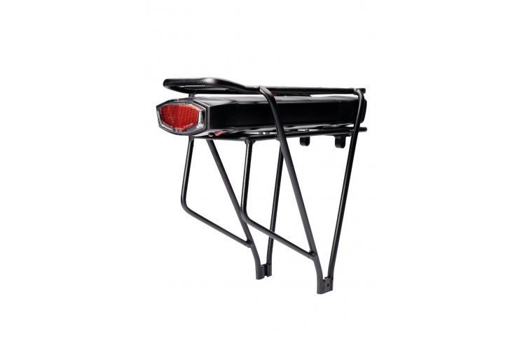 Bafang BBS02B 36V 500W middenmotor ombouwset met bagagedrager accu