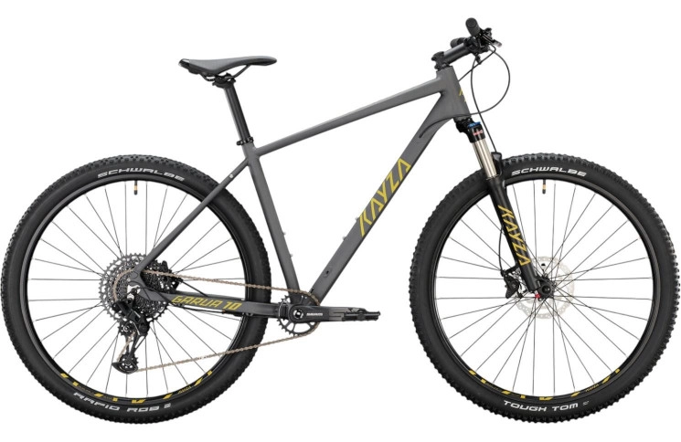 KAYZA MTB Hardtail Garua 10 29"/51cm-M/12/steengrijs mat - goud mat/02704468