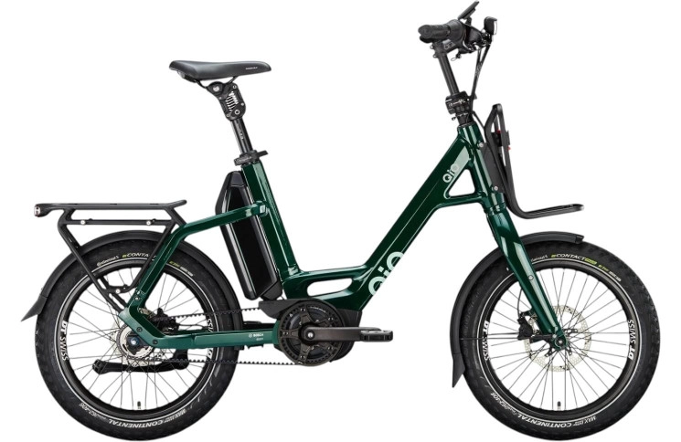 QiO Elektrische compactfiets EINS+ P-5 №1 20"/48cm/5/bosgroen/02652067