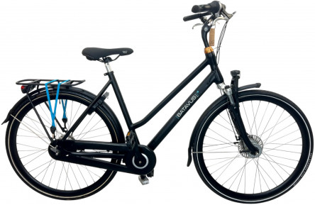 Damesfiets Batavus Dinsdag 28"/54cm/Zwart