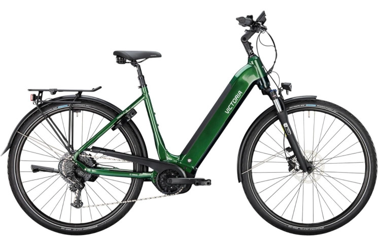 VICTORIA Electric trekking bike TRESALO 12 №1 28"/52cm-M/9/emerald green/02920188