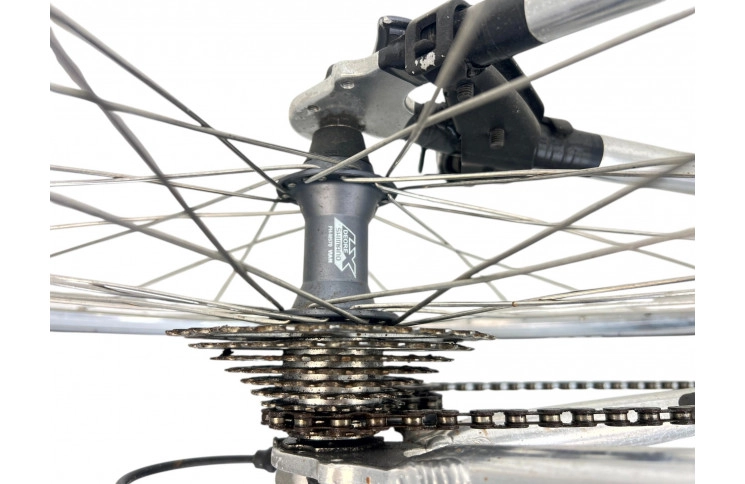 Herenfiets Silver 28"/51cm/grijs