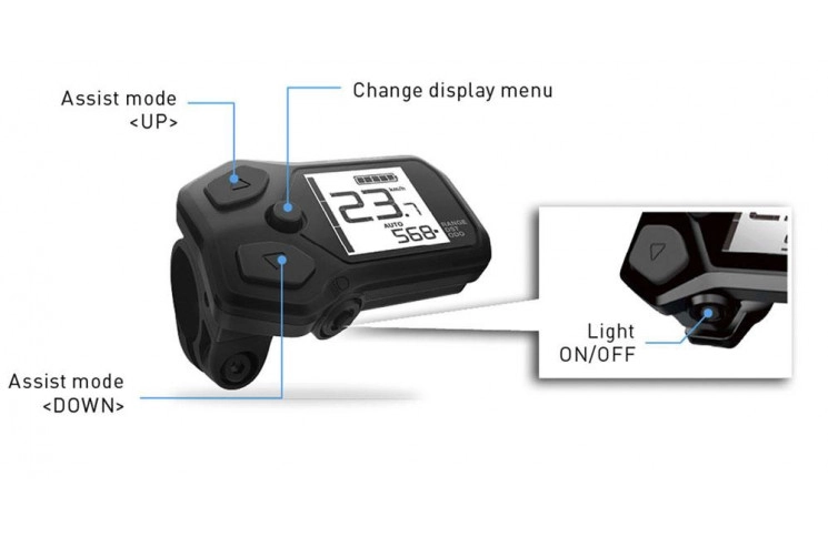 Shimano Steps SC-E5003 display