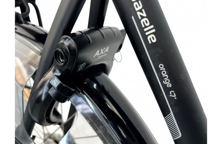 Damesfiets Gazelle Orange C7+ black/w/al/sity/28/f53