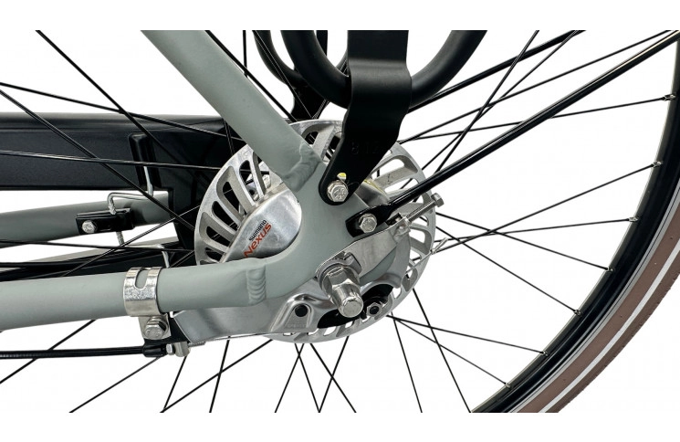 Damesfiets Avalon E-Cargo N7 28"/50cm/Grijs/36V 15Ah 540Wh