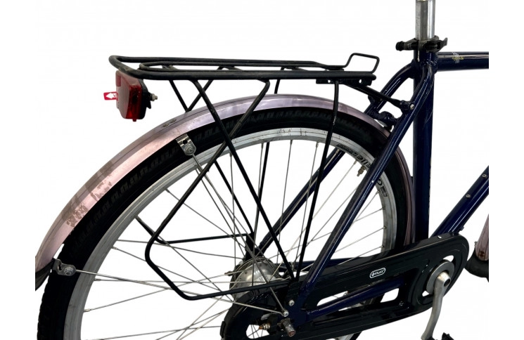 Men's bicycle Gazelle Hybrid 28" 53 cm blue