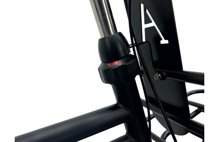 Herenfiets Altec Dutch 28inch Transportfiets N-3 Heren 57cm Mat zwart