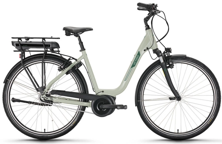 VICTORIA Elektrische trekkingfiets CYSALO 11 26"/45cm-S/7/agaatgrijs/02983757