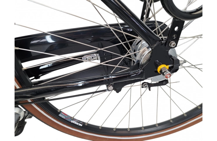 Damesfiets Gazelle Miss Grace 28"/50cm/zwart/transport