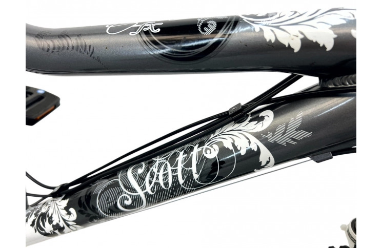 Bicycle Scott Contessa M/zwart-wit/al/26/mount/f43