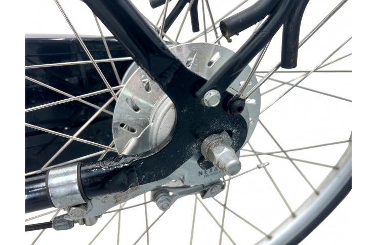 Damesfiets Union Cwitch 28"/54cm/Zwart-grijs