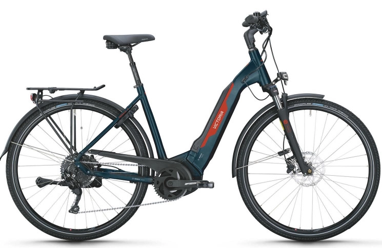 VICTORIA Electric trekking bike Tresalo 6 №1 28"/48cm-S/10/dark night/02920676