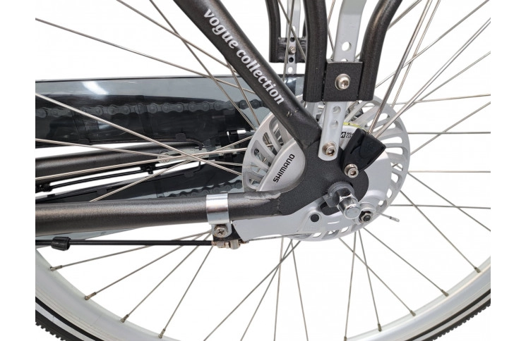 E-BIKE Vogue Infinity 28"/51cm/grijs-zwart/36V 11Ah 396Wh