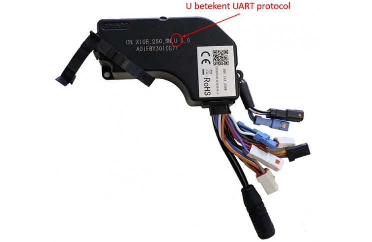 Bafang controller M400 250W 48V 15A UART