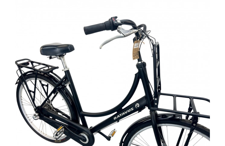 Woman's bicycle Transport bike Batavus Diva 28" L/56 matt black