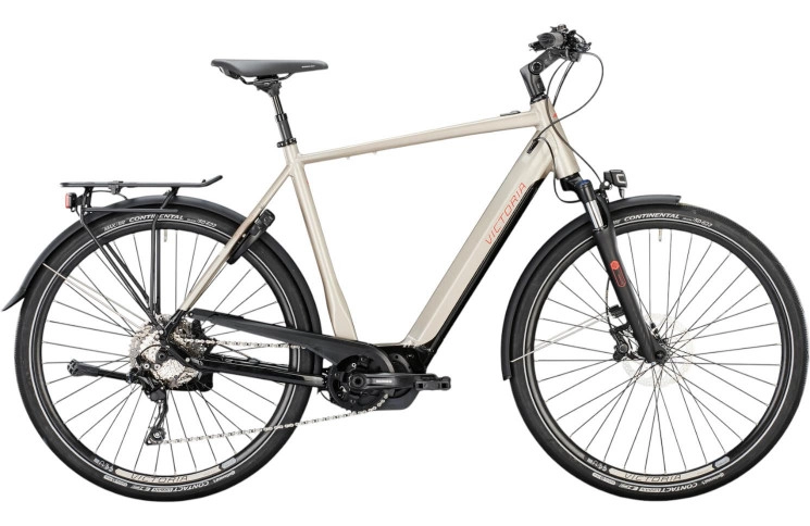 VICTORIA Elektrische trekkingfiets eTouring 12.8 28"/50cm-S/10/goed grijs/02977957