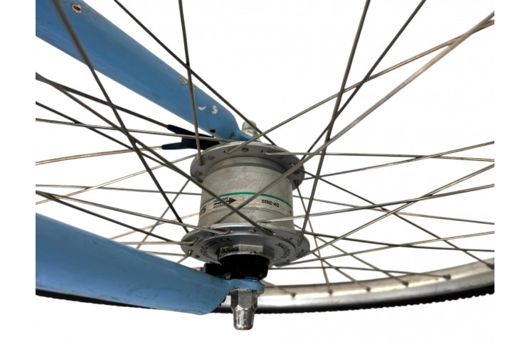 Damesfiets Germatec 28" 55 cm hemelsblauw