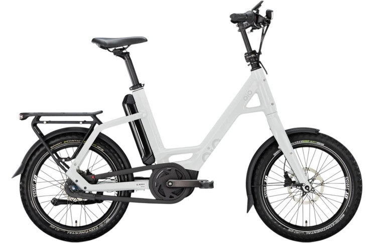 QiO Elektrische compactfiets EINS AP-8 №1 20"/48cm/8/kristalwit/02652001