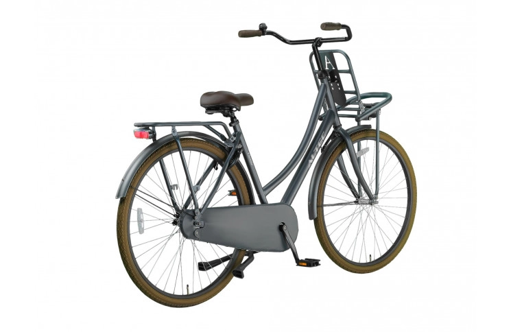 Damesfiets Altec Classic Transport 28"/53cm/donker-grijs