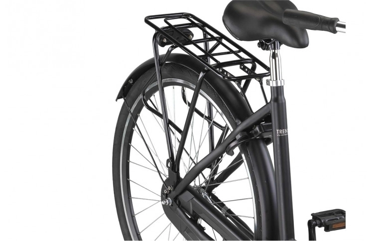 Damesfiets Altec Trend 28"/49 cm/Zwartmat/284128