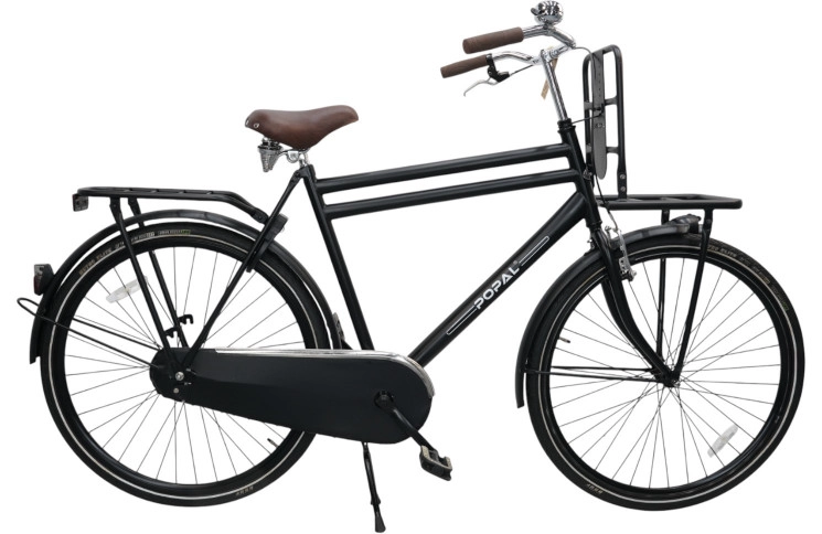 Herenfiets Popal 28"/57cm/Zwart
