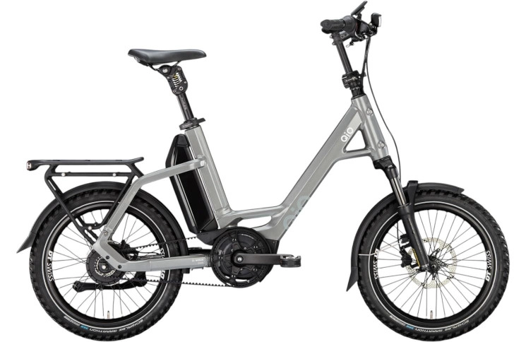 QiO Elektrische compactfiets EINSx P-E №1 20"/48cm/enviolo traploos/loodmetaal/02652072