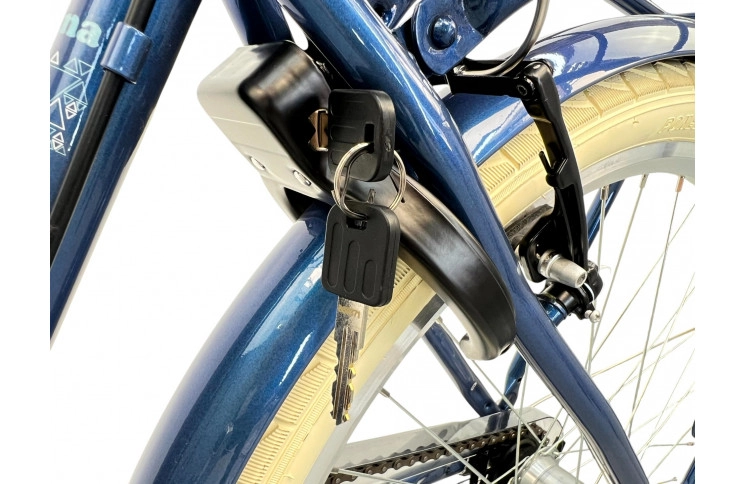 Damesfiets Altec Tuana 26" 40cm Meisjesfiets N-3 Azure