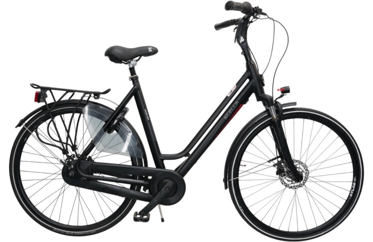 Damesfiets Stella Vicenza 28"/56cm/Zwart