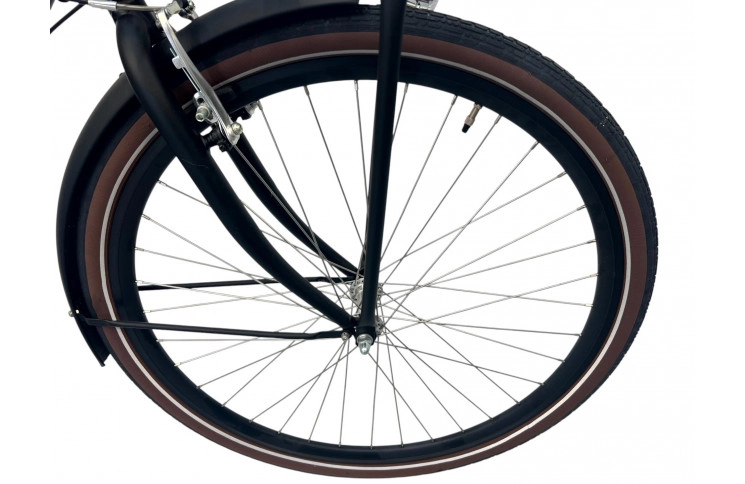 Damesfiets Popal Daily Dutch Prestige N3 28"/50/Matt black/PS01F2200150NN31,28-50