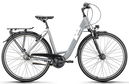 VICTORIA Trekkingfiets TREQANA 3 28"/46cm-S/8/asgrijs/02985828