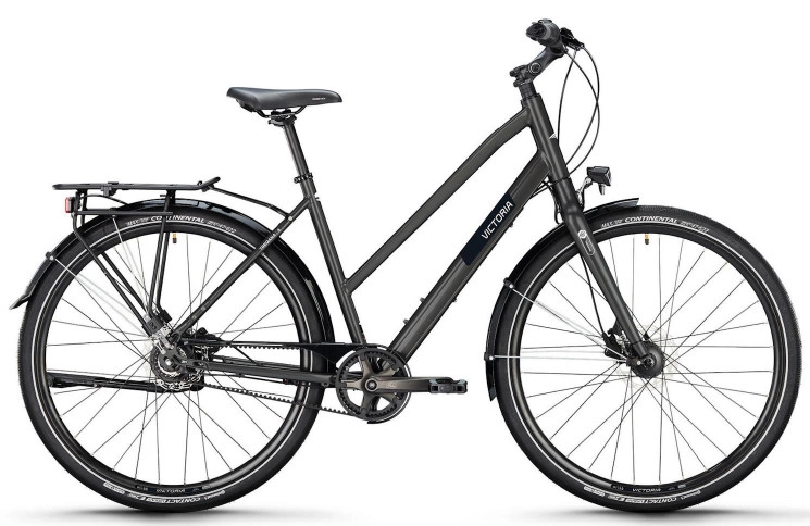 VICTORIA Trekking bike TREQANA 9 №1 28"/46cm-S/8/onyx grey matt/02921278