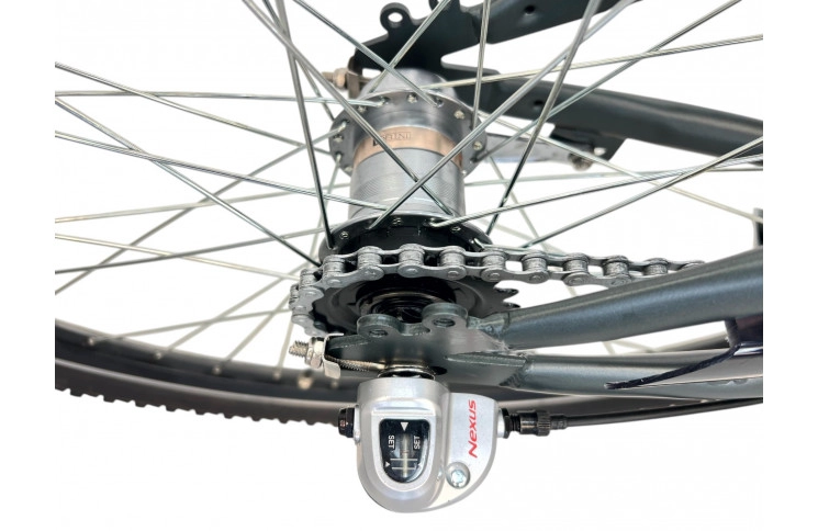 Jongensfiets Altec Attack 26" 33cm MTB N-3 Antraciet-Blue