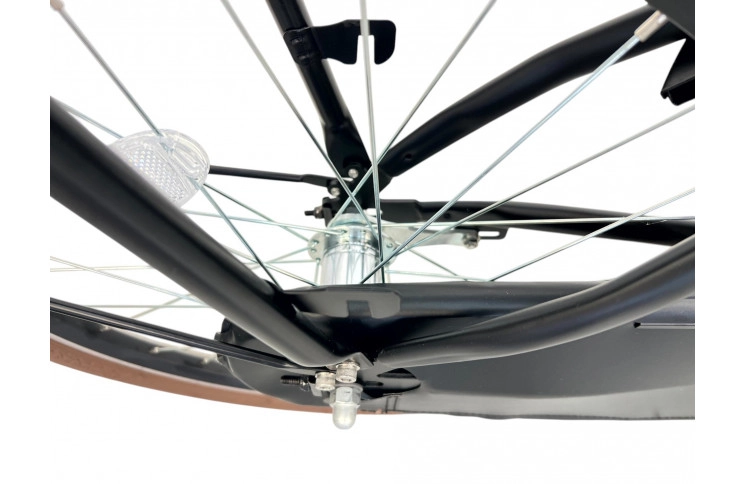 Meisjesfiets Altec Urban 22"/37 cm/Mat Zwart/22050