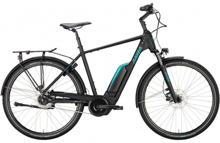 KAYZA Elektrische trekkingfiets KAYZA Talik LTD 28"/50cm/5/zwart mat - petrol/02705800