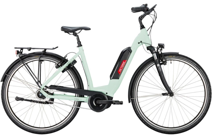 VICTORIA Elektrische trekkingfiets Cysalo 7 28"/52cm/7/vleermuiszwart mat/02910396