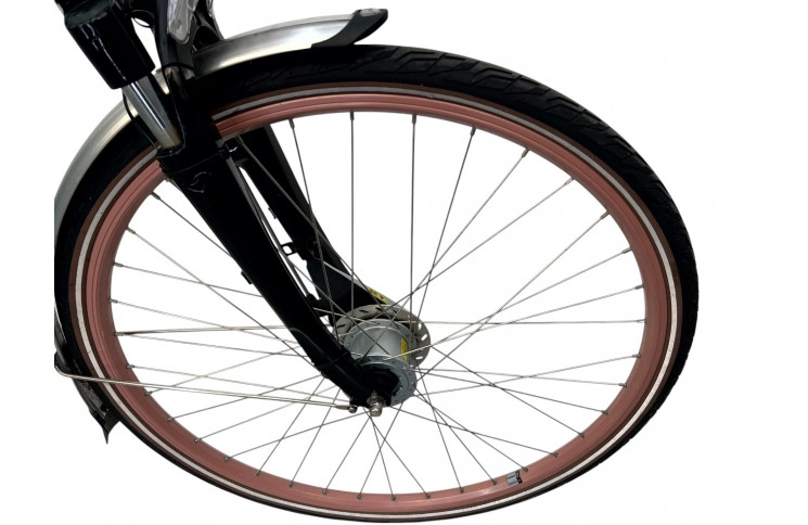 Woman's bicycle Gazelle Orange w/blue/28/al/sity/f49