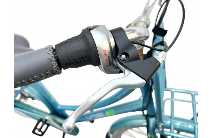 Damesfiets E-Bike VOGUE ELITE, 7SP/28"/50CM/MINT-BLUE/36V 13Ah 468Wh