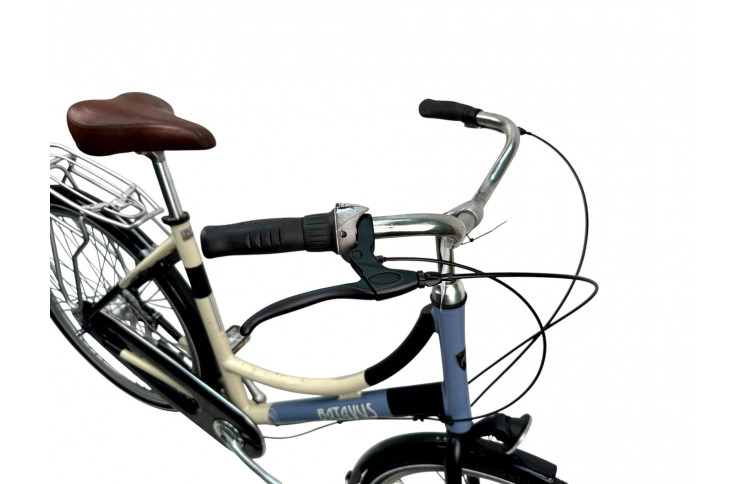 Damesfiets Batavus Lyng 28"/56cm/Blauw-zwart-wit